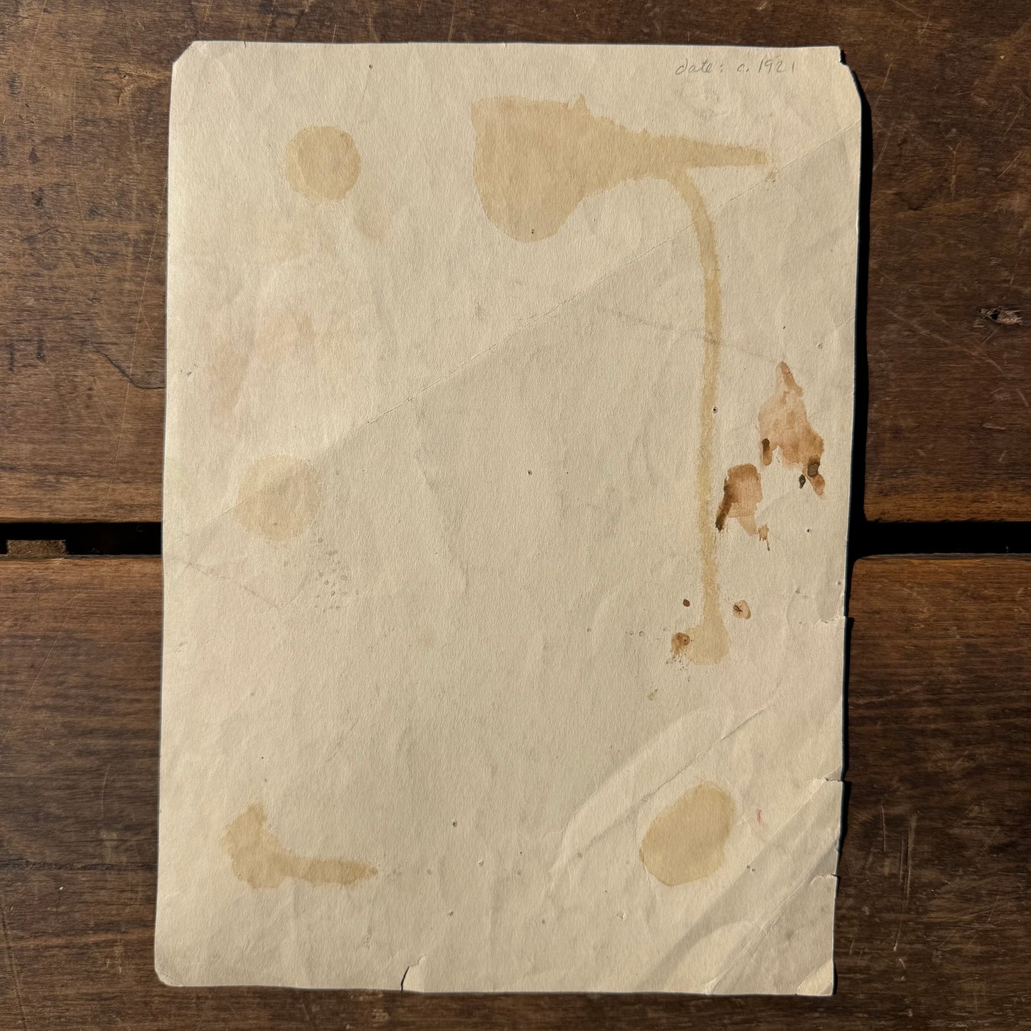 Pair French Watercolors