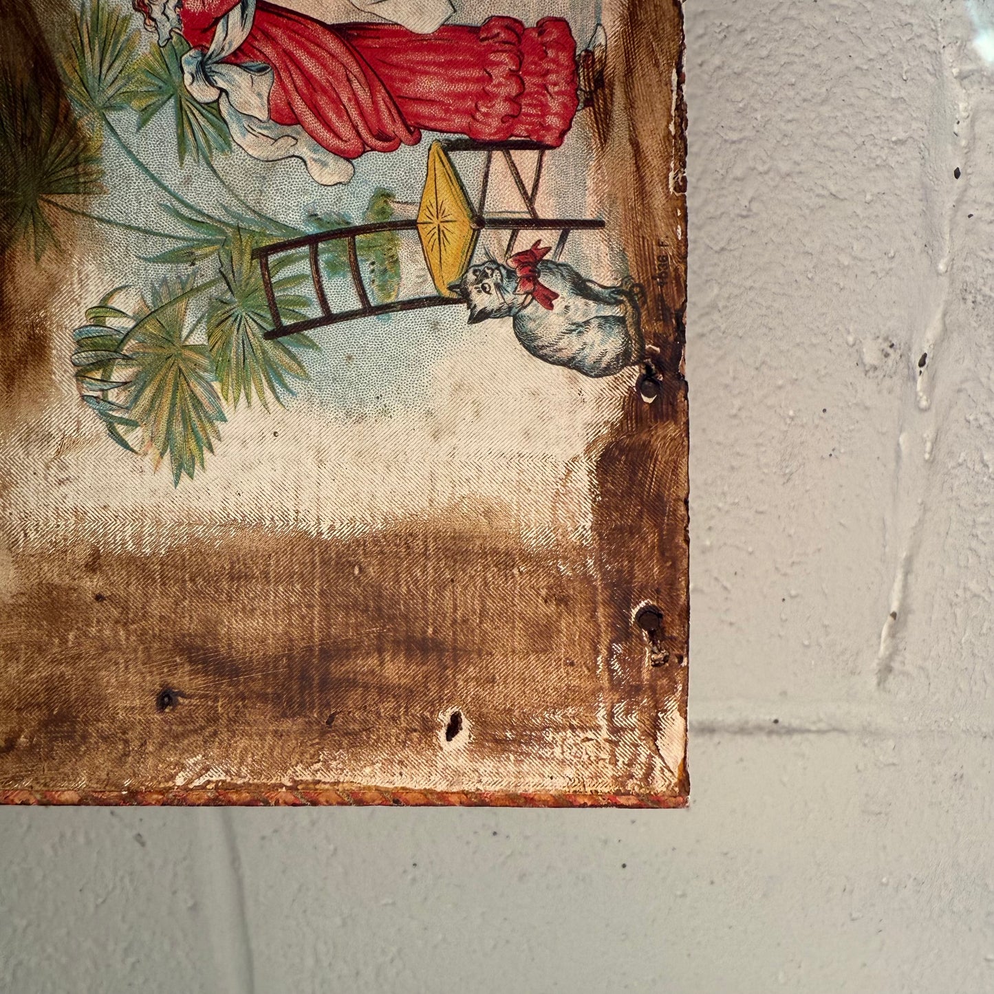 Tramp Art Wall Pocket