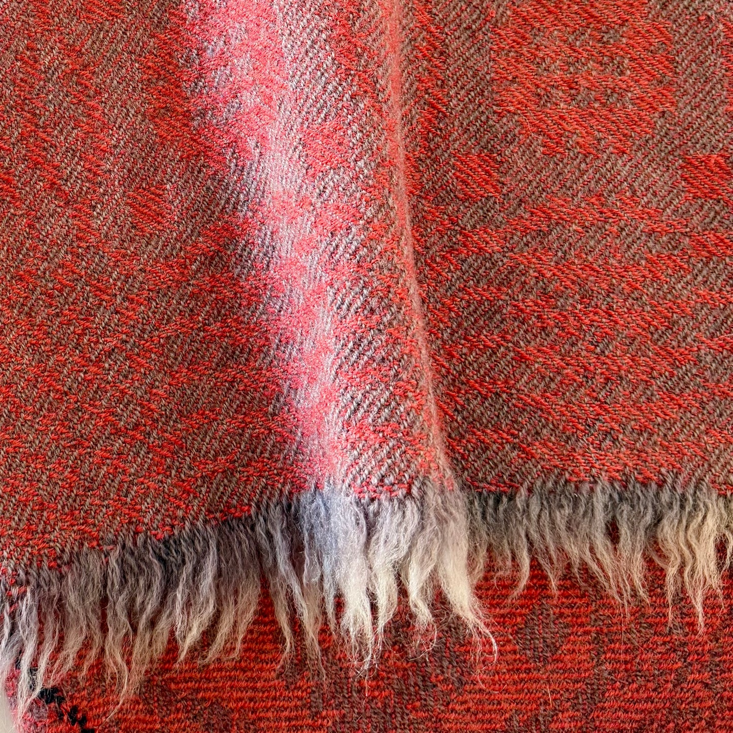 19th Century Loom Woven Coverlet