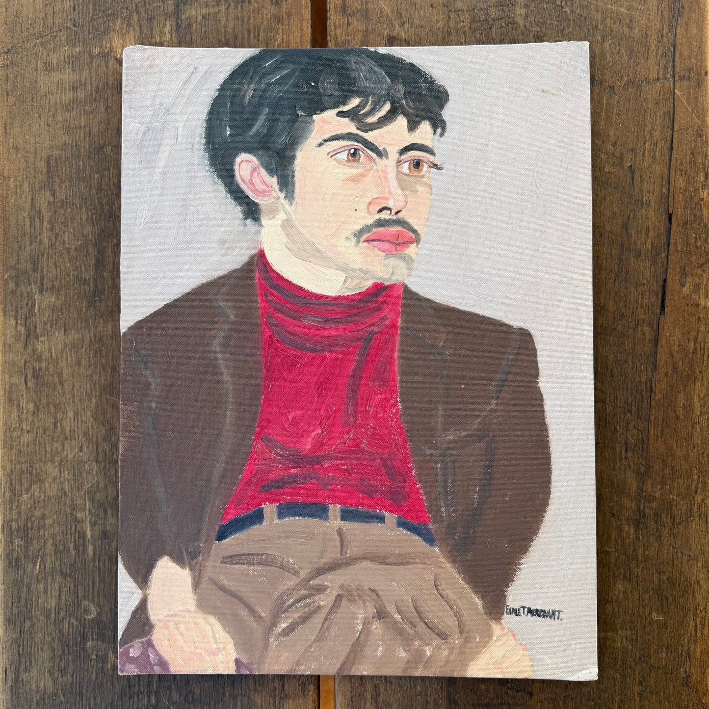 Earle T. Merchant Portrait Painting