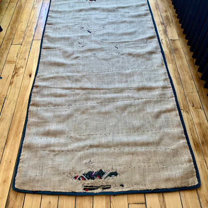 Turn of the Century Tumbling Sticks Hooked Rug Runner