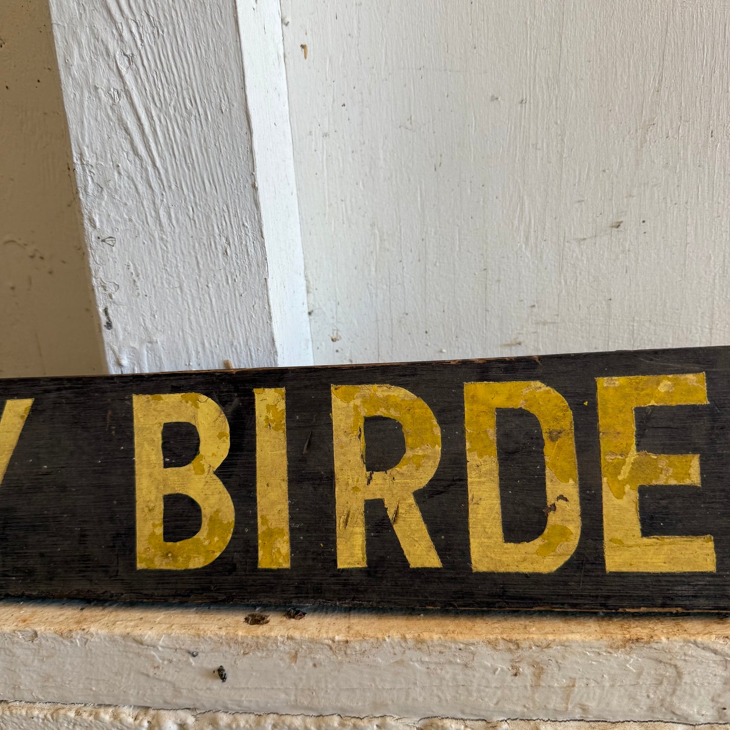 Early Birder Sign