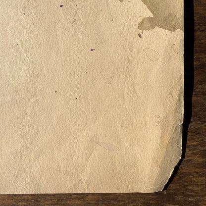 Pair French Watercolors