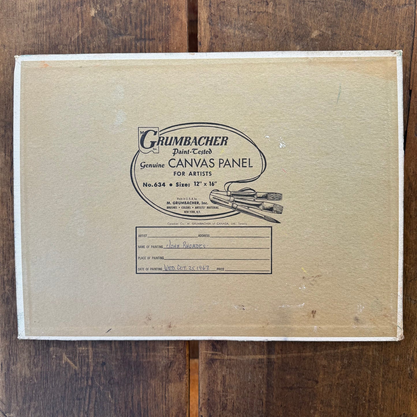 Earle T. Merchant Portrait Painting