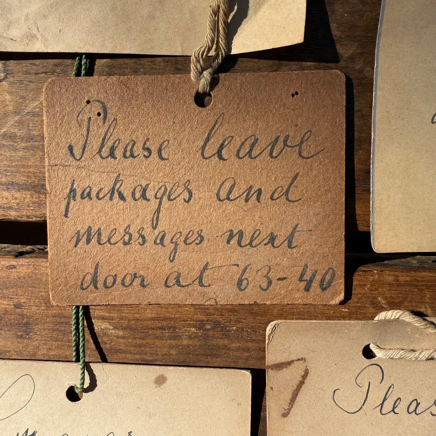 Collection of Door Notes