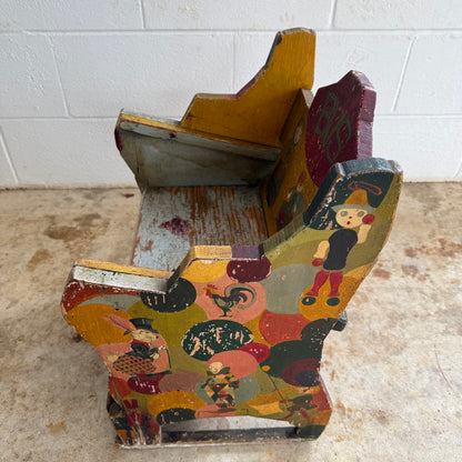 Artist Made Chair or Shelf
