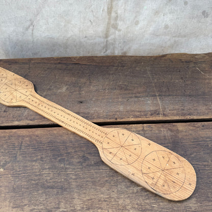 Carved Wood Folk Object