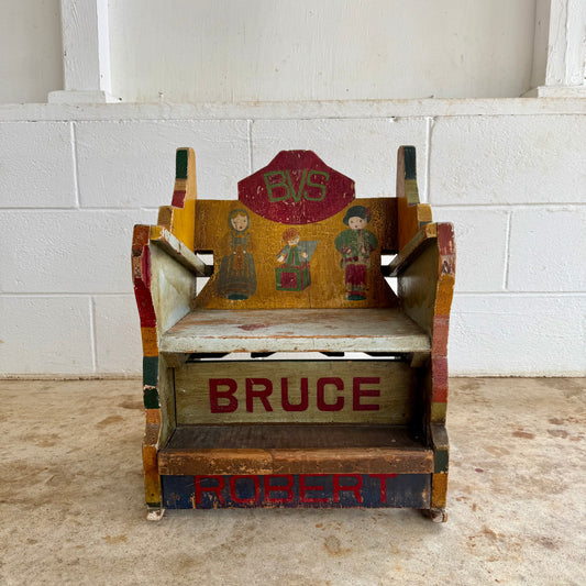 Artist Made Chair or Shelf