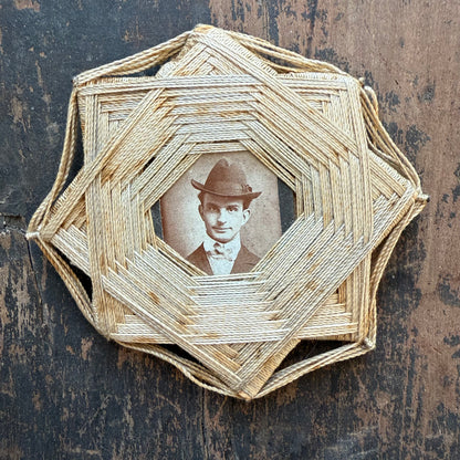 Victorian String Frame Portrait