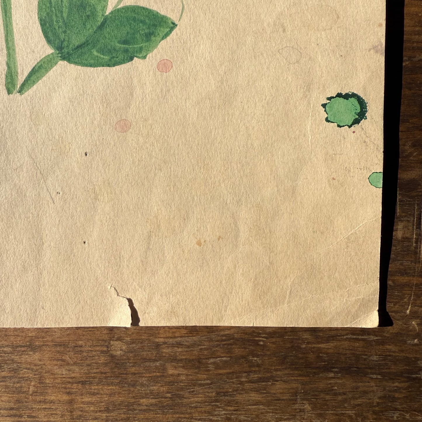 Pair French Watercolors