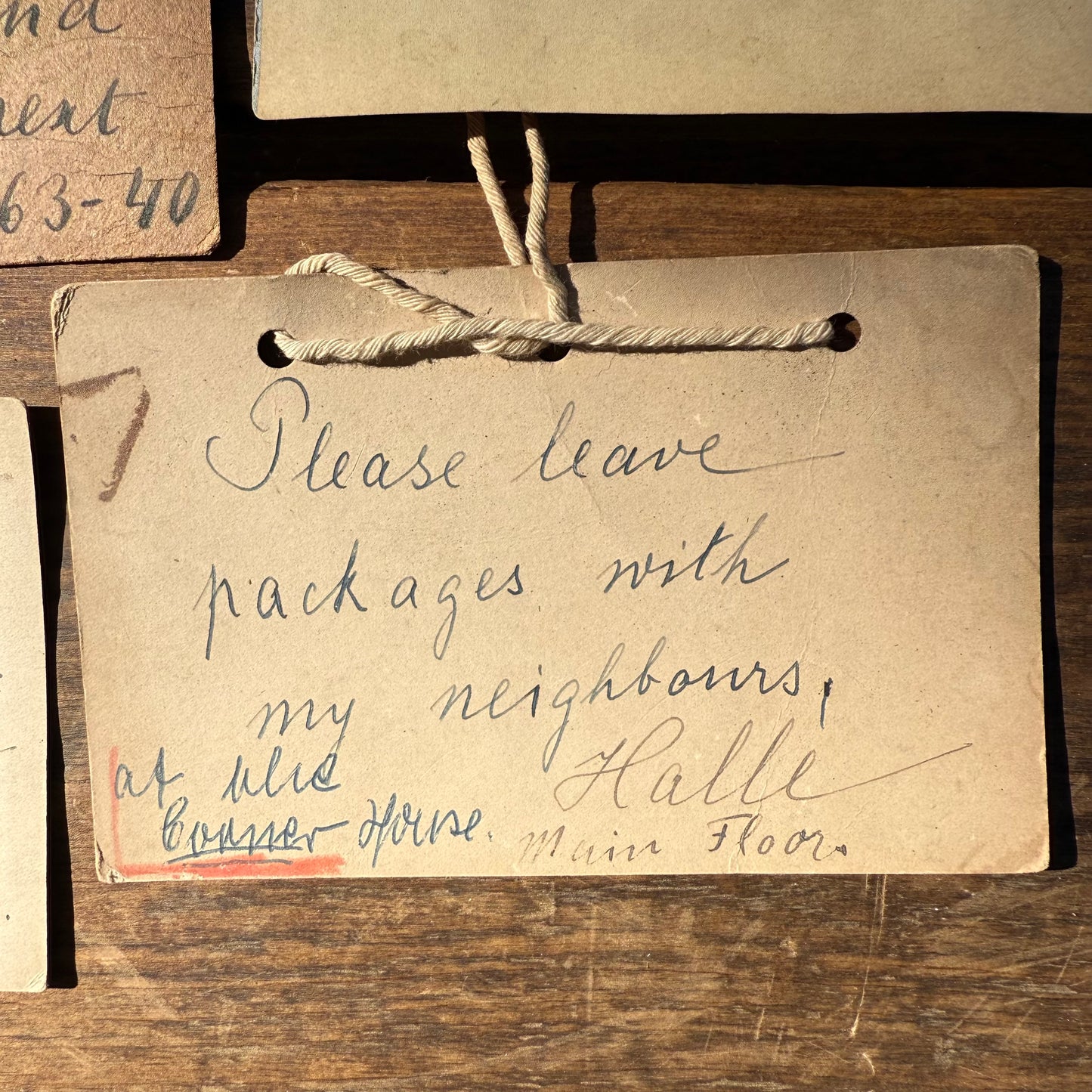 Collection of Door Notes