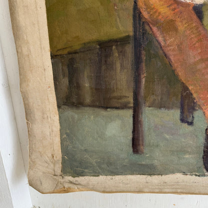 F. Campanella Oil on Canvas 1953