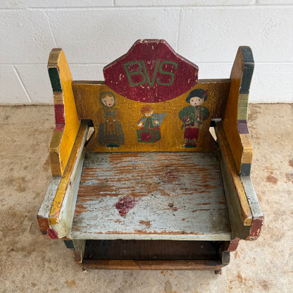 Artist Made Chair or Shelf