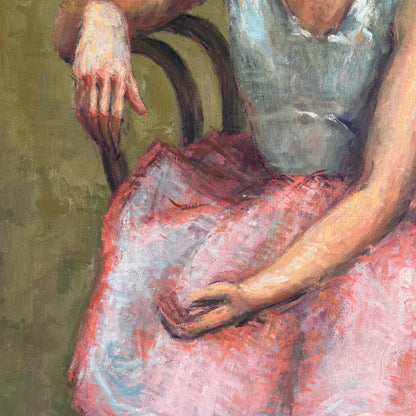 F. Campanella Oil on Canvas 1953