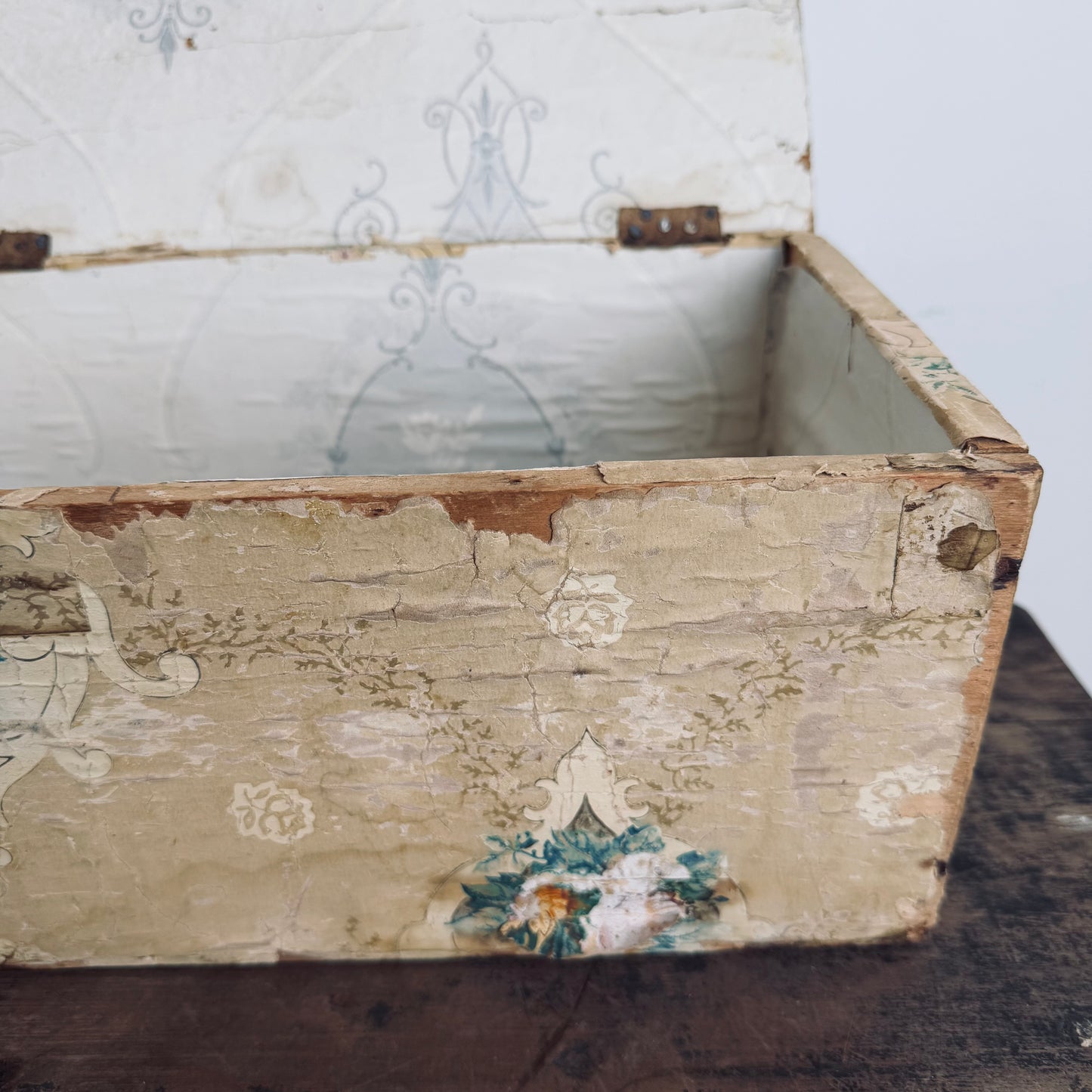 19th Century Wallpaper Box
