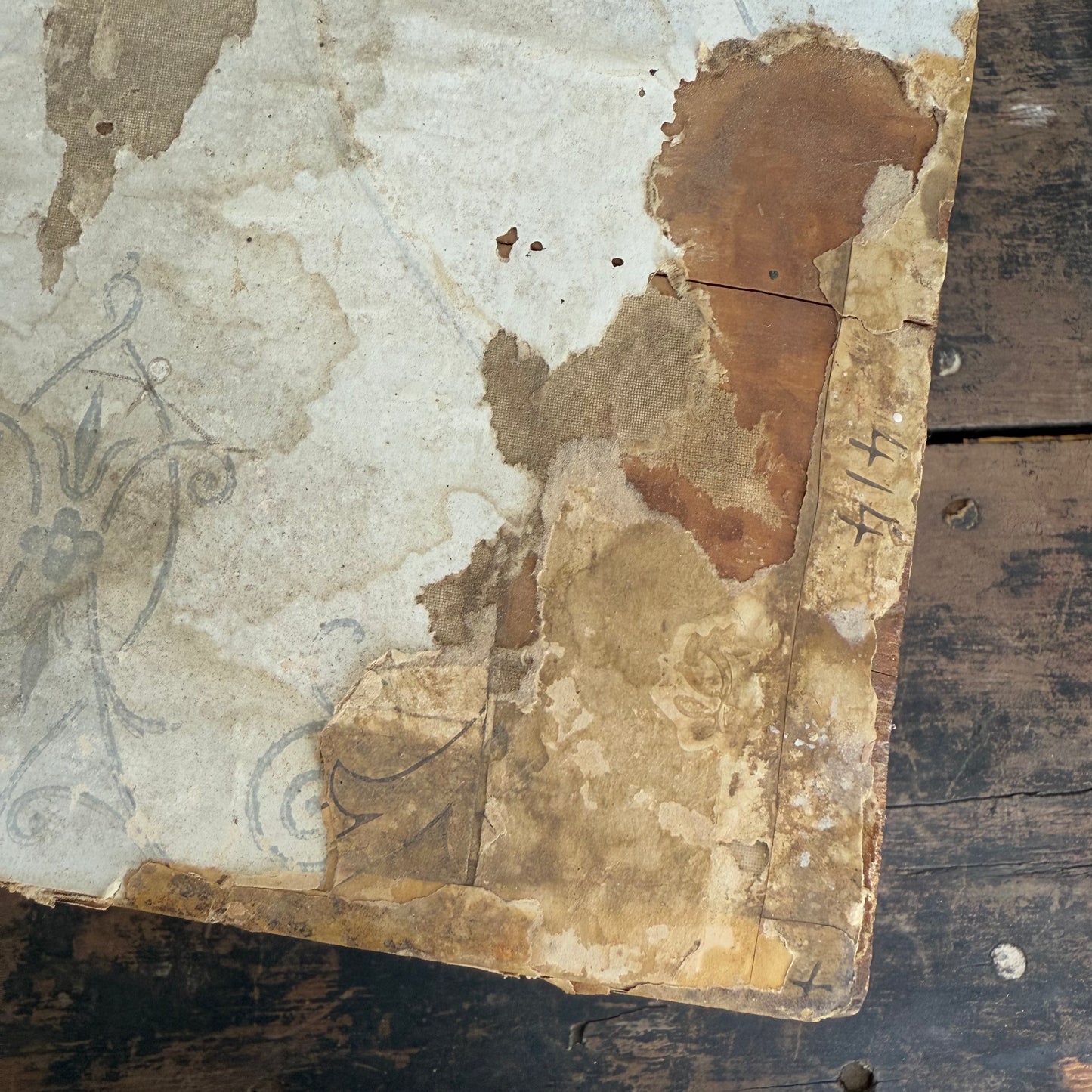 19th Century Wallpaper Box