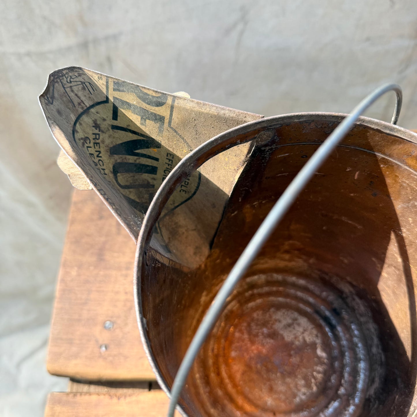 Metal Oil Can Watering Pail