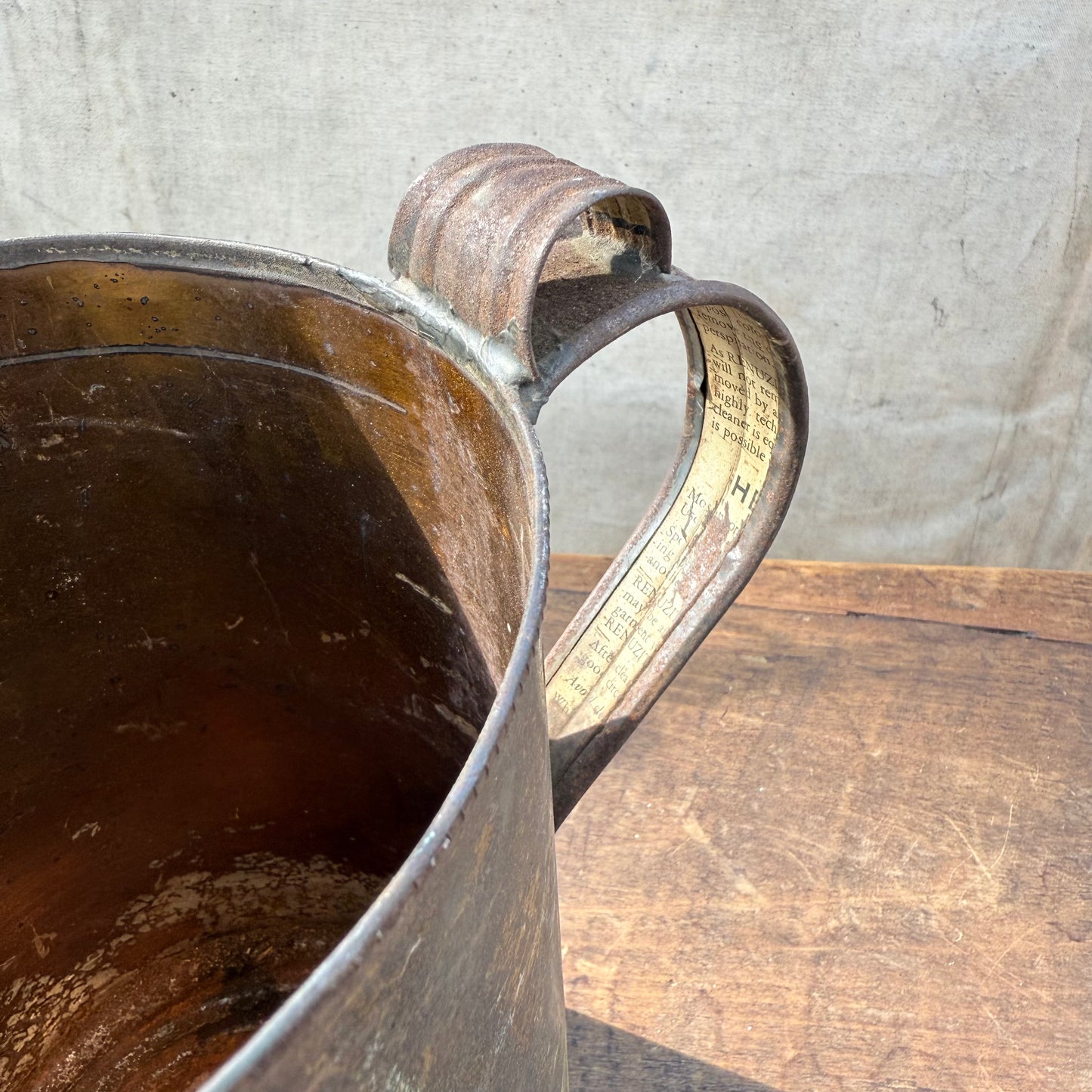 Metal Oil Can Watering Pail