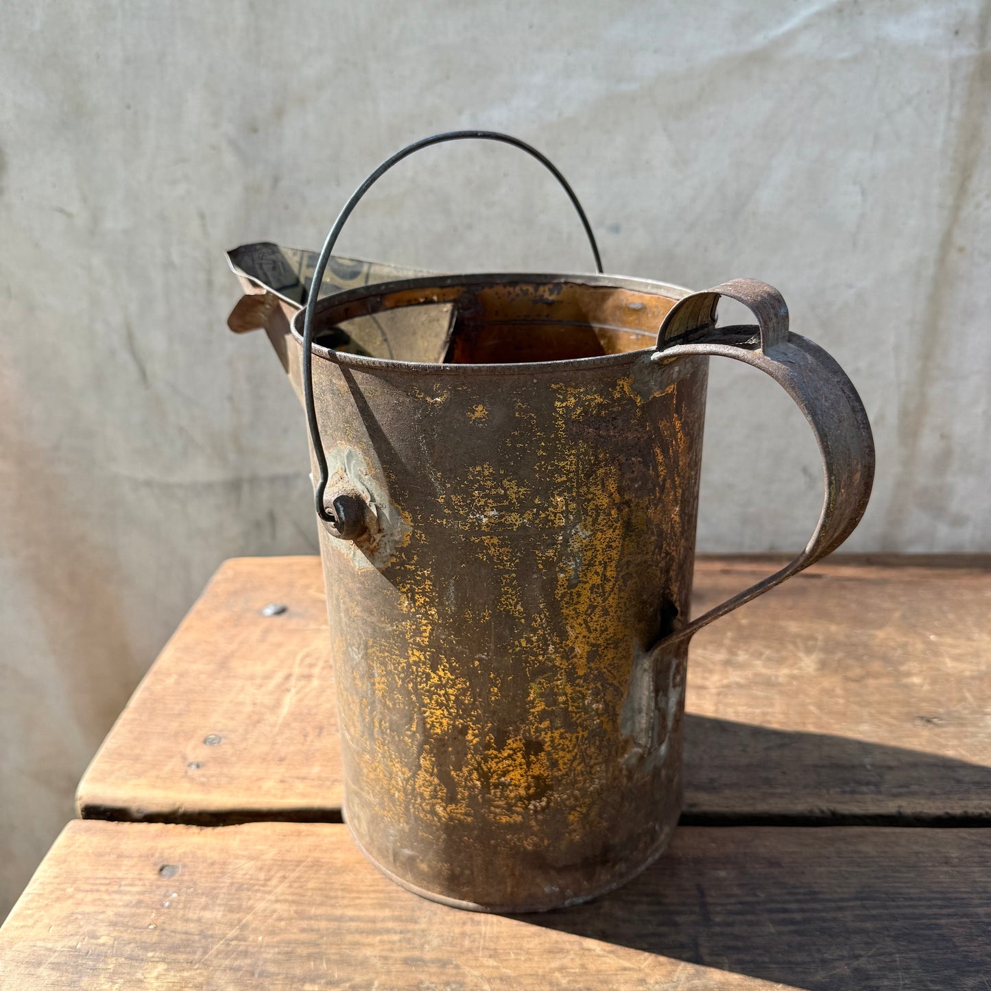Metal Oil Can Watering Pail