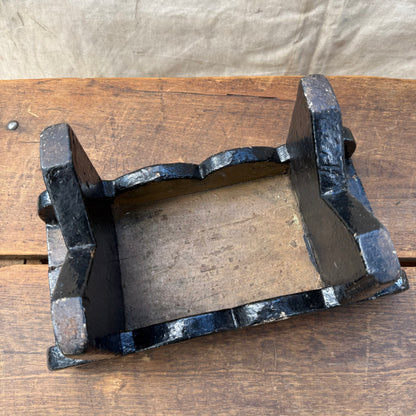 Painted Wooden Footstool